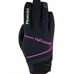 Roeckl Rhone Winter Fahrrad Handschuhe Schwarz/lila 2022