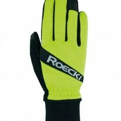 Roeckl Rofan Winter Fahrrad Handschuhe Gelb/schwarz 2022