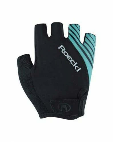 Roeckl Naturns Fahrrad Handschuhe Kurz Schwarz/türkis 2022 3 Roeckl Naturns Fahrrad Handschuhe Kurz Schwarz/türkis 2022