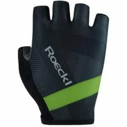 Roeckl Busano Fahrrad Handschuhe Kurz Schwarz/grün 2023