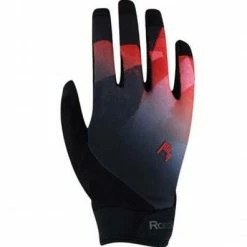 Roeckl Montan Fahrrad Handschuhe Lang Schwarz/rot 2023