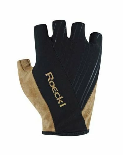 Roeckl Isone Fahrrad Handschuhe Kurz Schwarz/beige 2023 3 Roeckl Isone Fahrrad Handschuhe Kurz Schwarz/beige 2023