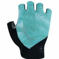 Roeckl Danis Damen Fahrrad Handschuhe Kurz Türkis Grün/schwarz 2023