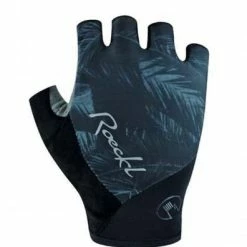 Roeckl Danis Damen Fahrrad Handschuhe Kurz Schwarz/grau 2023