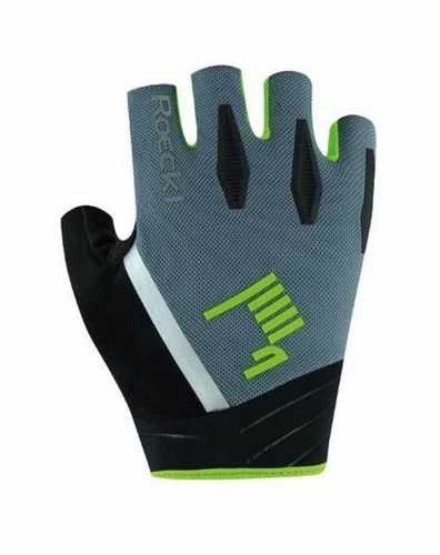 Roeckl Isera Fahrrad Handschuhe Kurz Grau/schwarz 2023 -Brillen Verkäufe 10 110021 8500Isera