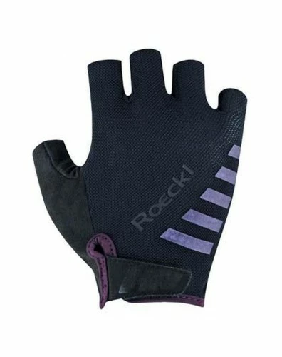 Roeckl Igura Fahrrad Handschuhe Kurz Schwarz/lila 2023 3 Roeckl Igura Fahrrad Handschuhe Kurz Schwarz/lila 2023