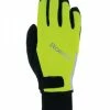 Roeckl Sports Roeckl Villach 2 Winter Fahrrad Handschuhe Lang Fluo Gelb 2023
