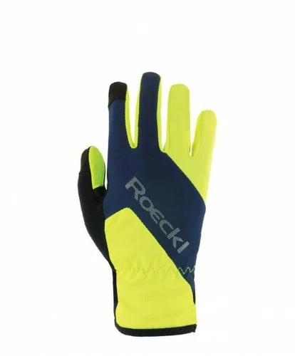 Roeckl Zarasai Kinder Winter Fahrrad Handschuhe Lang Fluo Gelb/blau 2023 3 Roeckl Zarasai Kinder Winter Fahrrad Handschuhe Lang Fluo Gelb/blau 2023