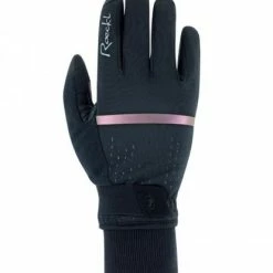 Roeckl Sports Roeckl Watou Damen Winter Fahrrad Handschuhe Lang Schwarz/pink 2023