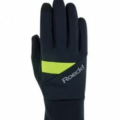 Roeckl Reichenthal Winter Fahrrad Handschuhe Lang Schwarz/gelb 2023