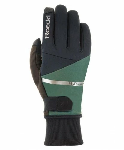 Roeckl Sports Roeckl Vuno Winter Fahrrad Handschuhe Lang Schwarz/grün 2023 3 Roeckl Sports Roeckl Vuno Winter Fahrrad Handschuhe Lang Schwarz/grün 2023