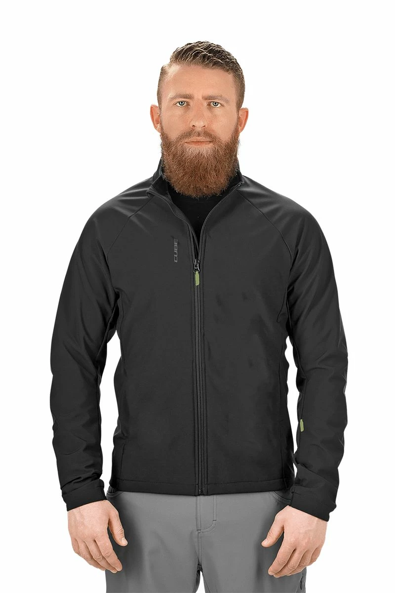 Cube Tour Softshell Fahrrad Jacke Schwarz 2023 4 Cube Tour Softshell Fahrrad Jacke Schwarz 2023 – Bild 2