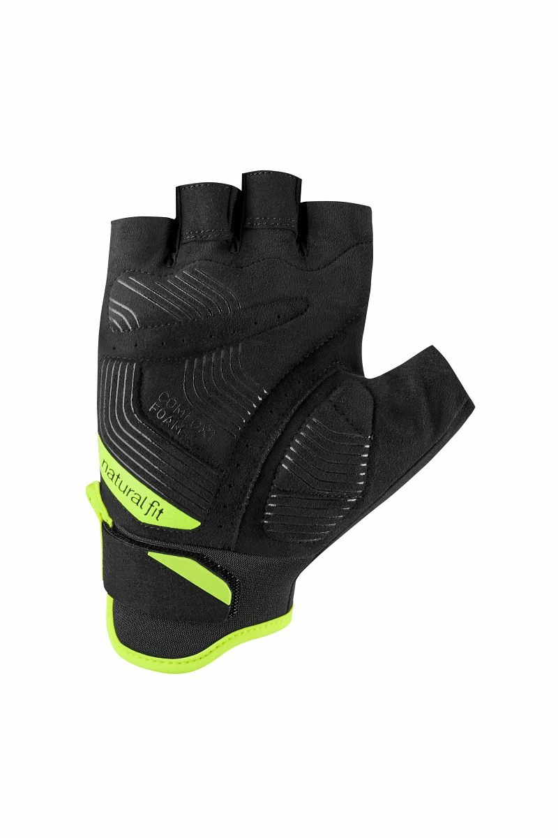 Cube X NF Fahrrad Handschuhe Kurz Grau/gelb 2023 4 Cube X NF Fahrrad Handschuhe Kurz Grau/gelb 2023 – Bild 2