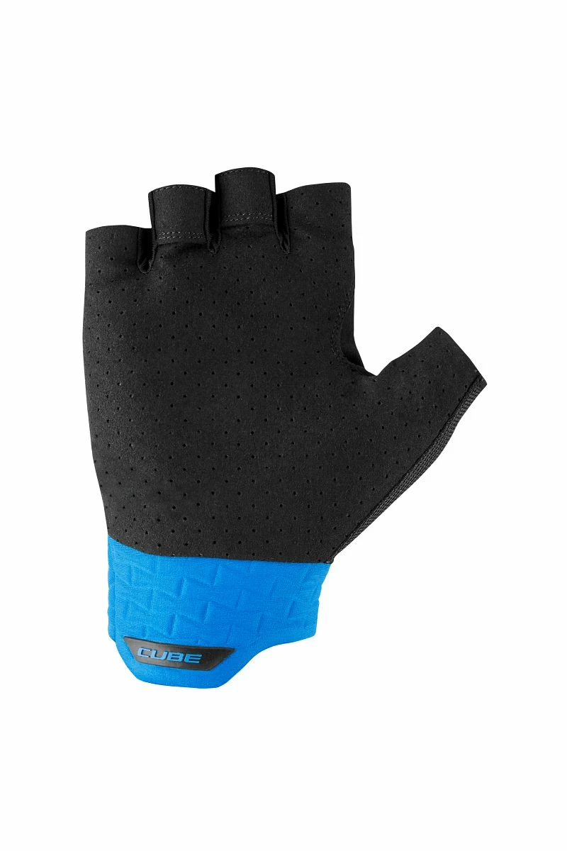 Cube Performance Fahrrad Handschuhe Kurz Schwarz/blau 2023 4 Cube Performance Fahrrad Handschuhe Kurz Schwarz/blau 2023 – Bild 2