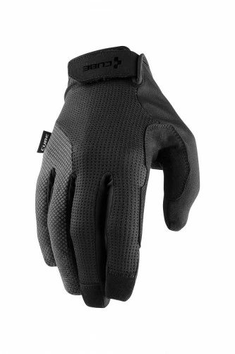 Cube Comfort Fahrrad Handschuhe Lang Schwarz/grau 2023 3 Cube Comfort Fahrrad Handschuhe Lang Schwarz/grau 2023