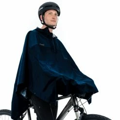 Cube ATX Utility Fahrrad Regen Poncho Blau 2023 -Brillen Verkäufe 122434