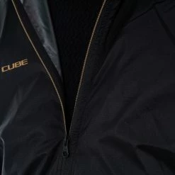 Cube ATX Fahrrad Windjacke Schwarz 2023 -Brillen Verkäufe 122783