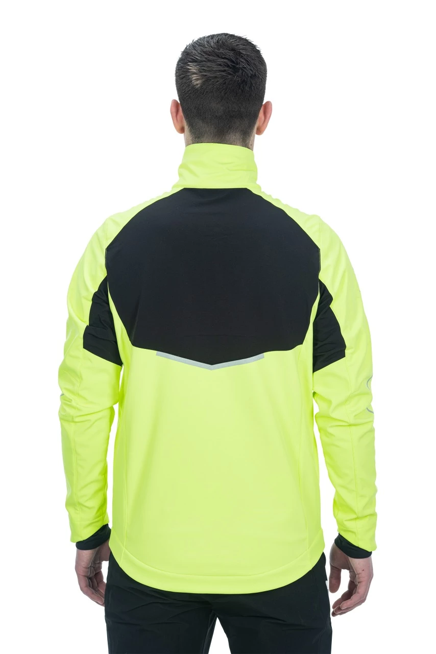 Cube Blackline 365 Safety Softshell Fahrrad Jacke Gelb/schwarz 2023 5 Cube Blackline 365 Safety Softshell Fahrrad Jacke Gelb/schwarz 2023 – Bild 3