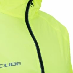 Cube ATX Cmpt Fahrrad Windjacke Gelb 2023 -Brillen Verkäufe 12403D00