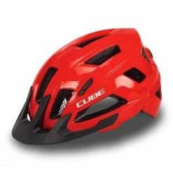 Cube Steep Fahrrad Helm Rot 2023