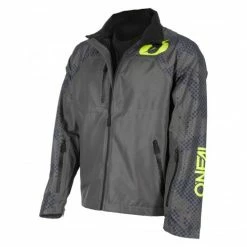 O'Neal Shore Rain Jacket Fahrrad Regenjacke Grau/gelb 2023 Oneal