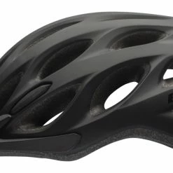 Bell Tracker MTB / Trekking Fahrrad Helm Gr.54-61cm Matt Schwarz 2022 -Brillen Verkäufe 210253001 bell tracker matte black left