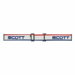 Scott Prospect MX Goggle Cross/MTB Brille Weiß/blau/blau Chrom Works -Brillen Verkäufe 2728217433349B