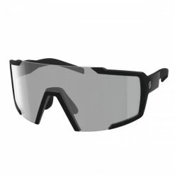 Scott Shield LS Fahrrad Sonnenbrille Schwarz/grau Light Sensitive Photochrom