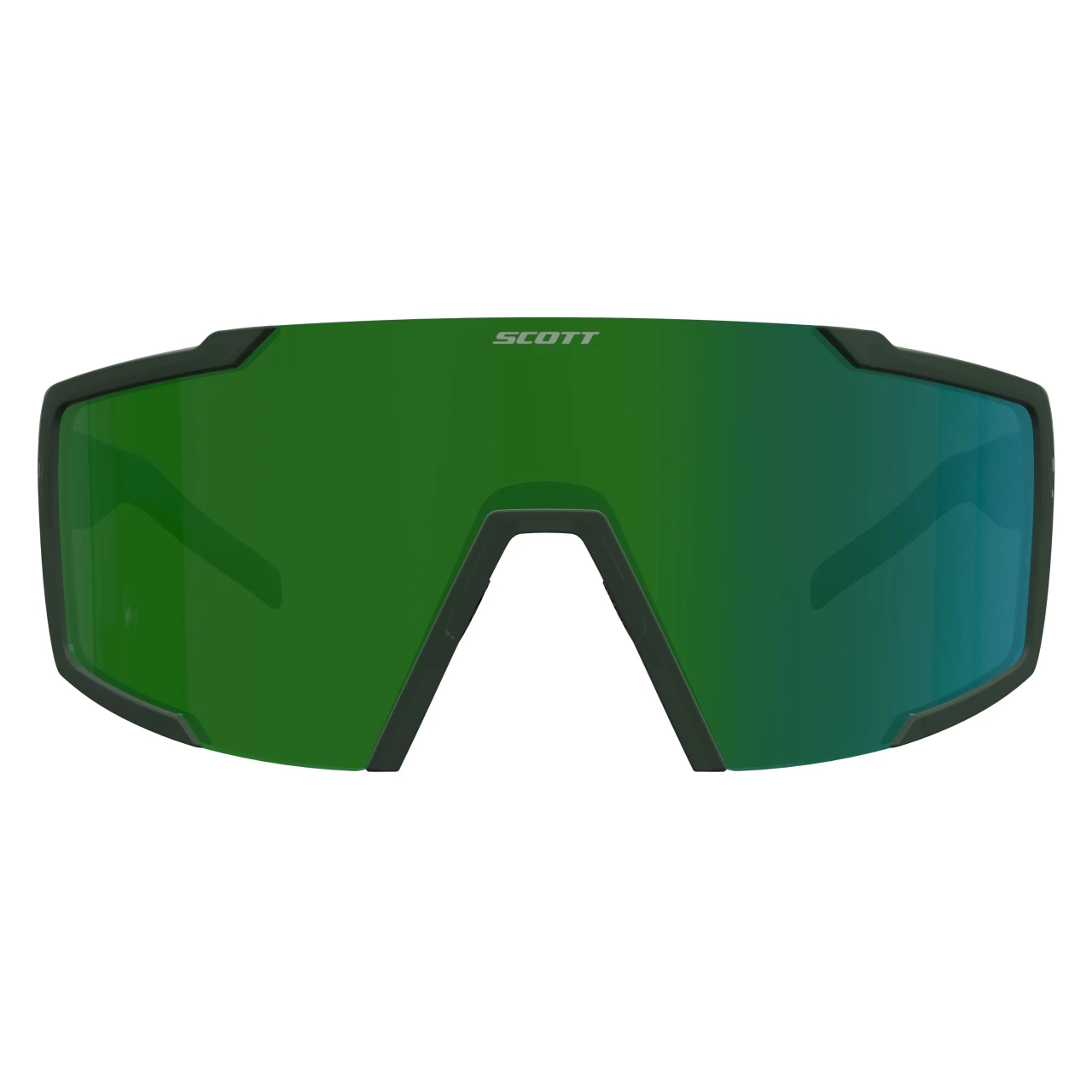 Scott Shield Wechselscheiben Fahrrad Brille Kaki Grün/grün Chrome 4 Scott Shield Wechselscheiben Fahrrad Brille Kaki Grün/grün Chrome – Bild 2