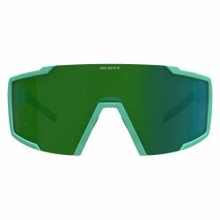 Scott Shield Wechselscheiben Fahrrad Brille Türkis/grün Chrome -Brillen Verkäufe 2753807486121A