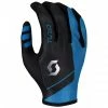 Scott Traction Tuned Fahrrad Handschuhe Lang Atlantic Blau/schwarz 2021