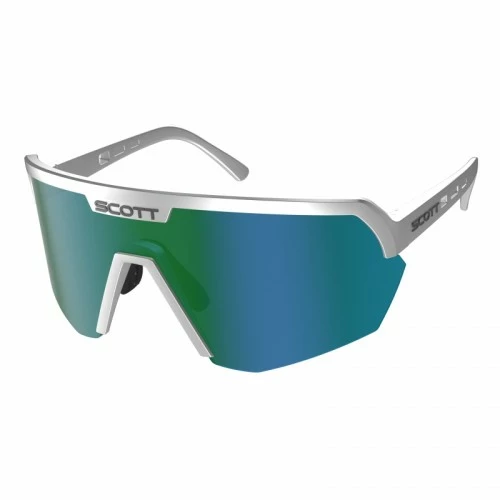 Scott Sport Shield Supersonic Edition Wechselscheiben Fahrrad Brille Silberfarben/grün Chrome 3 Scott Sport Shield Supersonic Edition Wechselscheiben Fahrrad Brille Silberfarben/grün Chrome