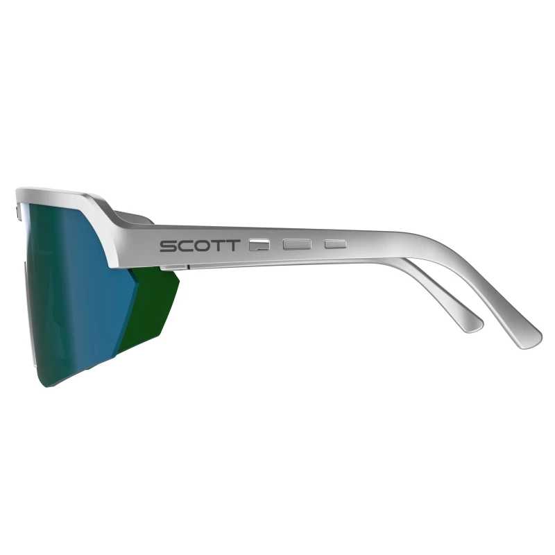 Scott Sport Shield Supersonic Edition Wechselscheiben Fahrrad Brille Silberfarben/grün Chrome 4 Scott Sport Shield Supersonic Edition Wechselscheiben Fahrrad Brille Silberfarben/grün Chrome – Bild 2