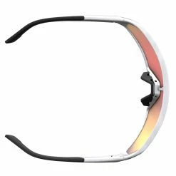Scott Pro Shield Wechselscheiben Fahrrad Brille Matt Weiß/rot Chrome -Brillen Verkäufe 2892320196192C