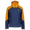 Scott Explorair Light Dryo 3L Outdoor / Sport Regenjacke Midnight Blau/orange 2022