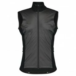 Scott Gravel Warm Merino Fahrrad Windweste Schwarz 2024