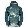 Scott Trail Storm WP Fahrrad Regenjacke Grün/grau 2023