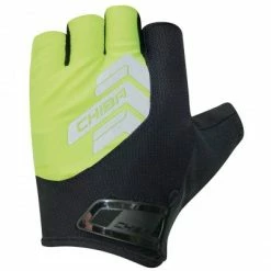 Chiba Reflex II Fahrrad Handschuhe Kurz Gelb/schwarz 2023