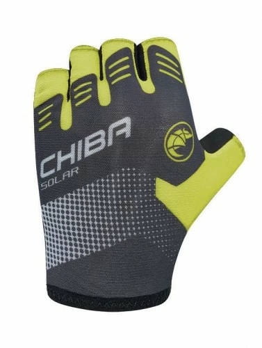 Chiba Solar Fahrrad Handschuhe Kurz Schwarz/gelb 2021 3 Chiba Solar Fahrrad Handschuhe Kurz Schwarz/gelb 2021