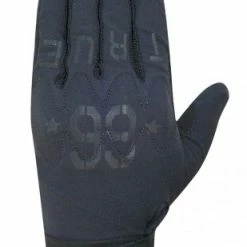 Chiba Double Six Fahrrad Handschuhe Lang Schwarz 2023
