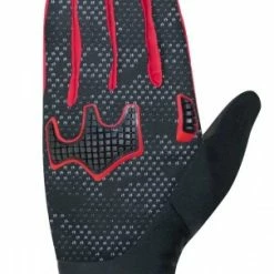 Chiba Infinity Fahrrad Handschuhe Lang Schwarz/rot 2023