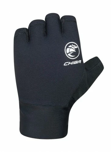 Chiba Team Glove Fahrrad Handschuhe Kurz Schwarz 2023 3 Chiba Team Glove Fahrrad Handschuhe Kurz Schwarz 2023