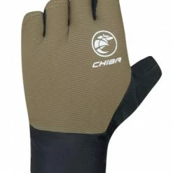 Chiba Team Glove Fahrrad Handschuhe Kurz Olive Grün/schwarz 2023