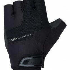 Chiba Gel Comfort Fahrrad Handschuhe Kurz Schwarz 2023