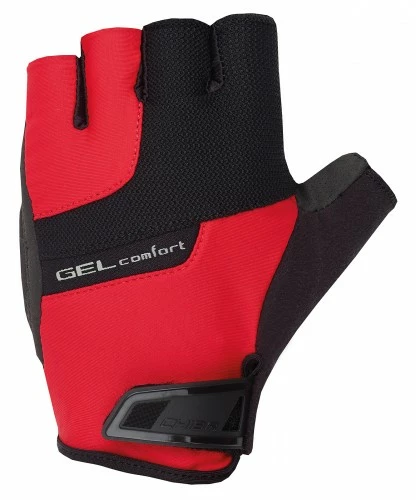 Chiba Gel Comfort Fahrrad Handschuhe Kurz Rot/schwarz 2023 3 Chiba Gel Comfort Fahrrad Handschuhe Kurz Rot/schwarz 2023