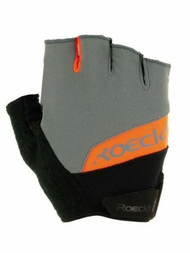 Roeckl Bozen Fahrrad Handschuhe Kurz Grau/orange 2020 3 Roeckl Bozen Fahrrad Handschuhe Kurz Grau/orange 2020