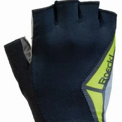 Roeckl Biel Fahrrad Handschuhe Kurz Schwarz/grün 2020