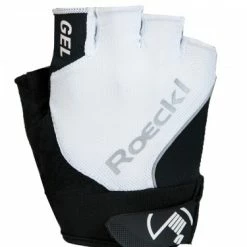Roeckl Illano Fahrrad Handschuhe Kurz Schwarz/weiß 2019