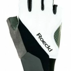 Roeckl Ivory Fahrrad Handschuhe Kurz Weiß/schwarz 2020