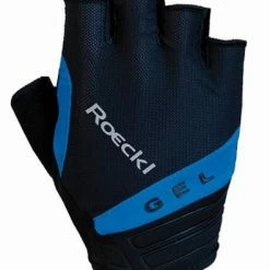Roeckl Itamos Fahrrad Handschuhe Kurz Schwarz/blau 2022